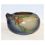 #813 Roseville Blue Pinecone 278-4 Vase