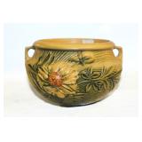 #817 Roseville Peony Haning Basket
