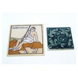 #903 Mosaic Tiile Narcissus and Trent Tile (chip)