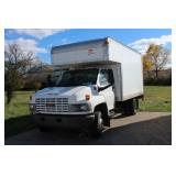 #1381 2007 GMC 4500 12ft Box w/ 98590