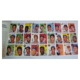 #577 complete set of 72 uncut original 1954 Topps Baseball cards