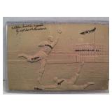 #582 1905 Embossed postcard with Baseball theme #582 1905 Embossed postcard with Baseball theme