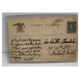 #582 Inscribed and retaining original mailing stamp #582 Inscribed and retaining original mailing stamp
