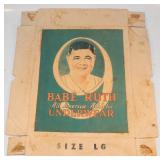 #561 Babe Ruth Underware box lid