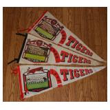 #564 Lot 0f (3) Tigers Photo Pennants 1967, 68, & 71 - some damage #564 Lot 0f (3) Tigers Photo Pennants 1967, 68, & 71 - some damage
