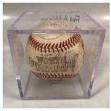 #569 1939 Toledo Mud Hens Team Signed Ball #569 1939 Toledo Mud Hens Team Signed Ball
