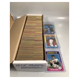 #621 1975 + 76 Topps Partial sets w/ stars incl. Bret Rookie