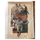 #634 B Detroit Tiger Al Kaline Poster