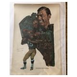 #634 C Green Bay Packer Bart Starr Poster #634 C Green Bay Packer Bart Starr Poster