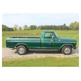 1978 Ford F-250 Ranger VIN# F25JRCJ0882