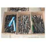 Various drill bits