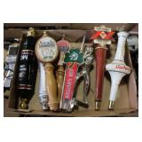 Beer taps incl. Dos Equis, Bud. 