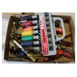 Screwdrivers, and other hand tools etc.