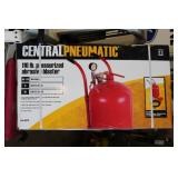 Central Pneumatic sand blaster