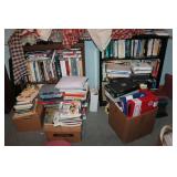 Lots of books incl. exercise, cook, etc.