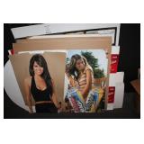 Beer signs, posters, etc.