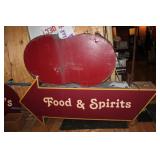 Food and Spirits Sign