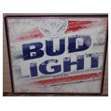 Bud Light frost sign