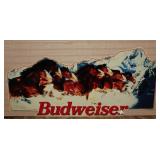 Budweiser mountain sign