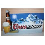 coors Light Mountains sign