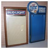Bud Light Menue boards