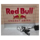 Red Bull energy drink sign