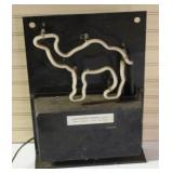 camel neon sign as is