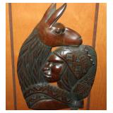 hardwood carving 