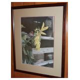 Catheran McClung signed lithograph