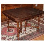 Walnut dining table