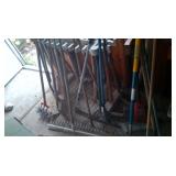 Collection of outdoor hand tools