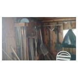 Collection of outdoor hand tools