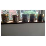 box of tin containers