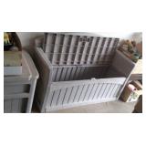 2 Rubbermaid benches