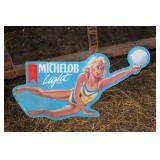 Michelob light beer sign