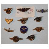 #159 Wing shapped pins incl. NAA