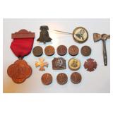 #170 Political related pins incl. GAR