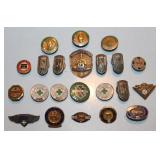#185 Nice vintage pin lot incl. Safe Driving 