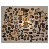 #187 Massive lot of pins incl. Boyscouts