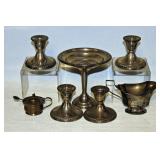 #132 Sterling lot- 4.8 oz. incl. Sugar