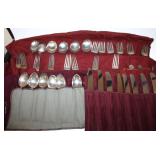 #144 Sterling flatware set "Prelude" 63