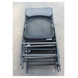 set of 6 patio chairs