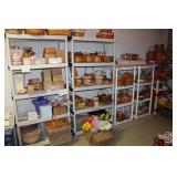 Large collection of Longaberger baskets