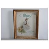 Mary print by A.H. Eastman and Fred Heltman