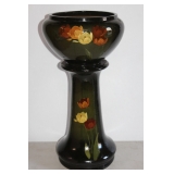 Matching Jardiniere on pedestal