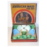 American Maid tea set in box