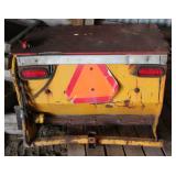 Trackless salt spreader