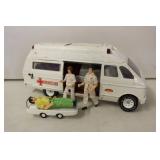 Tonka Rescue Van w People and Strecher