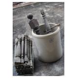 25 Gallon Crock and Bannister