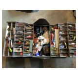 Large selection of fishish lures Large selection of fishish lures